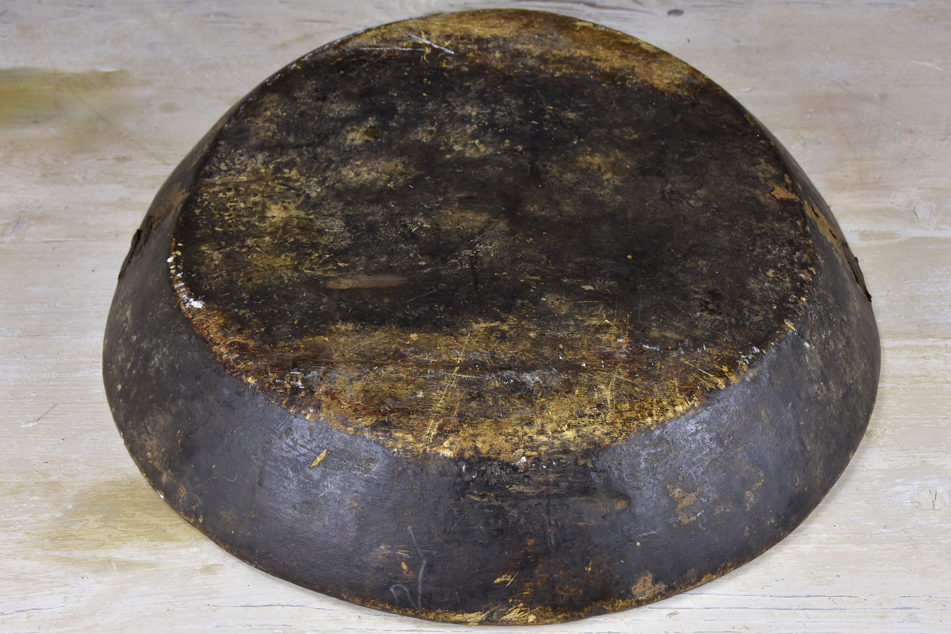 Antique wooden bowl
