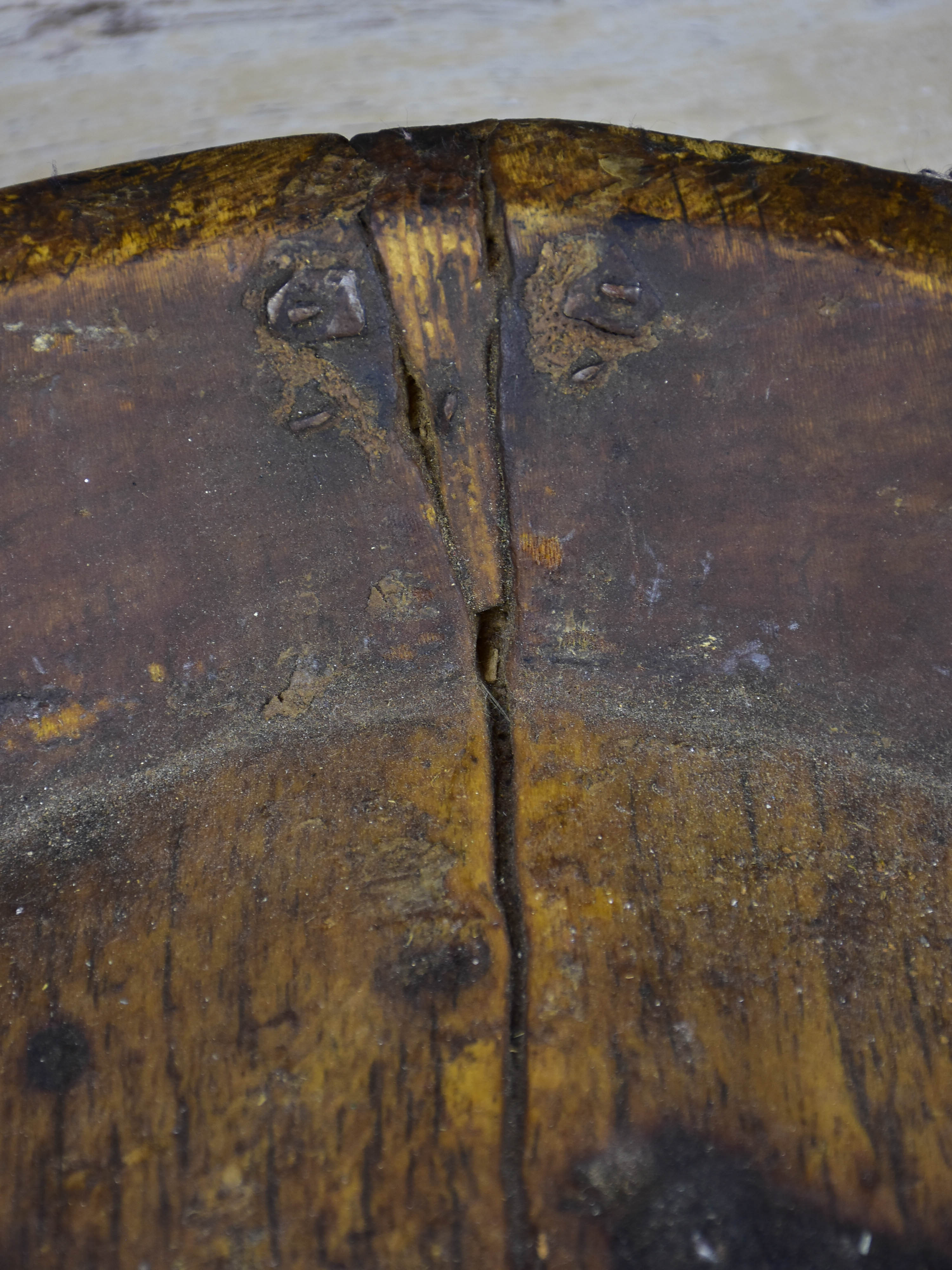 Antique wooden bowl