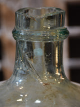 Vintage French demijohn bottle - round 18½”