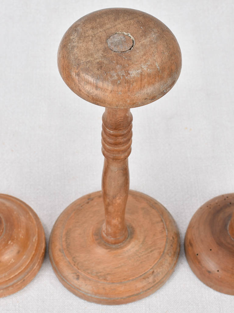 Collection of 3 hat stands, 19th-century