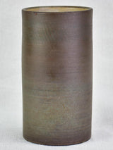 Vintage Brown Clay Baudart Vase