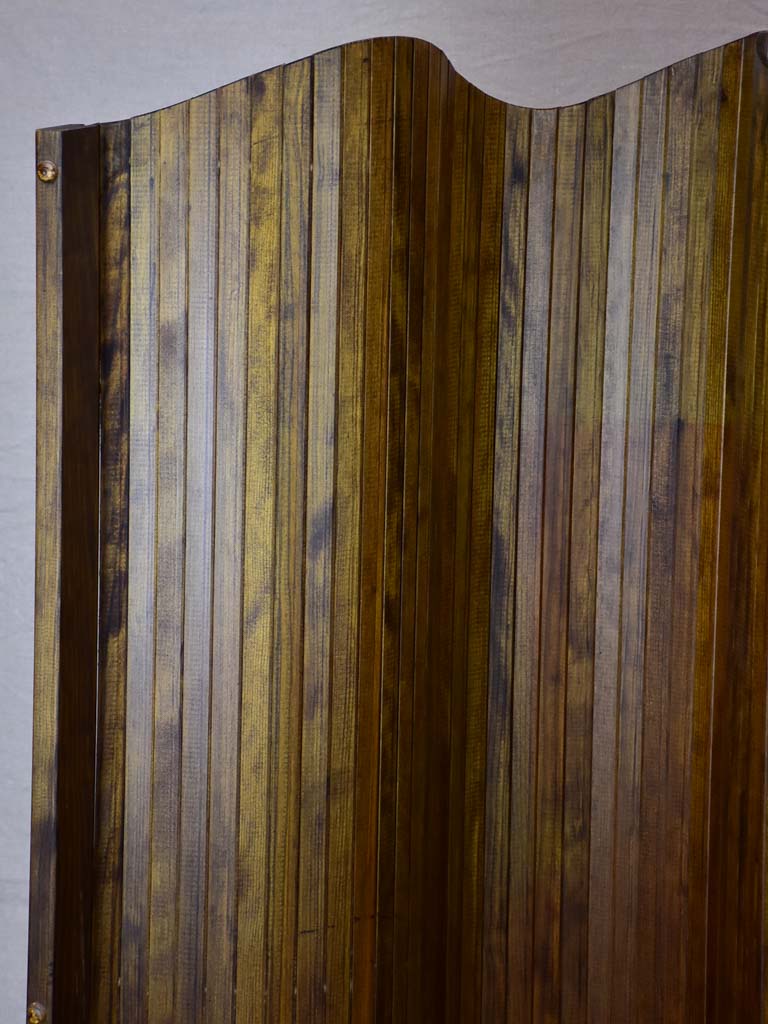 Vintage French timber screen
