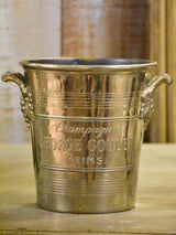 Vintage French champagne bucket Champagne George Goulet
