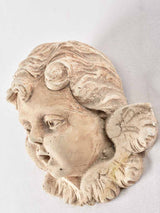 Rustic angel's face decorative set