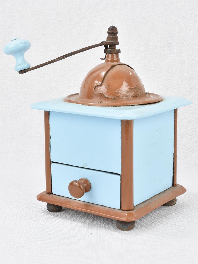 Charming 19th-century French coffee grinder