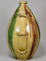 Early-20th-century French Biot conscience jug 17¼"