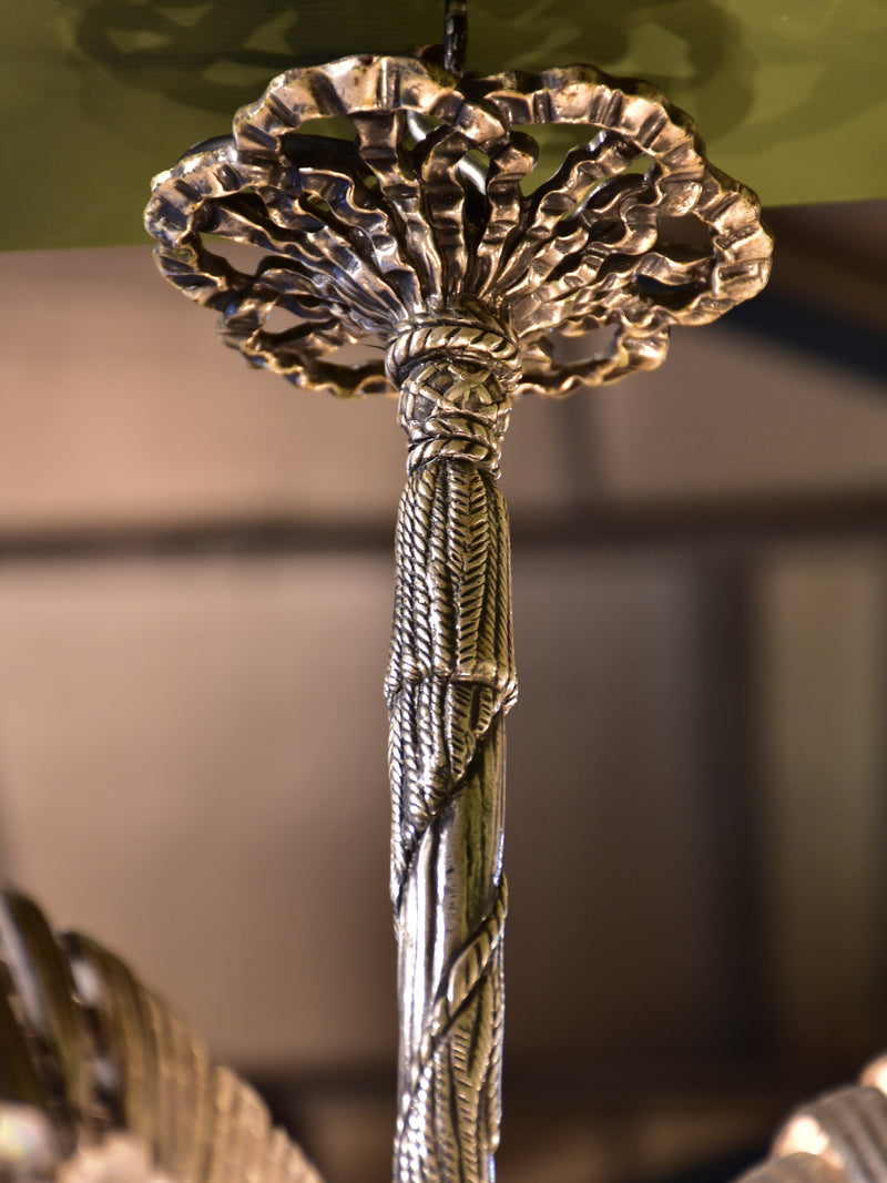 Joseph Hoffmann palm chandelier - silver