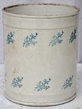 Large preserving pot - 'Graisse blanche' 8¾"