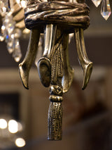Joseph Hoffmann palm chandelier - silver