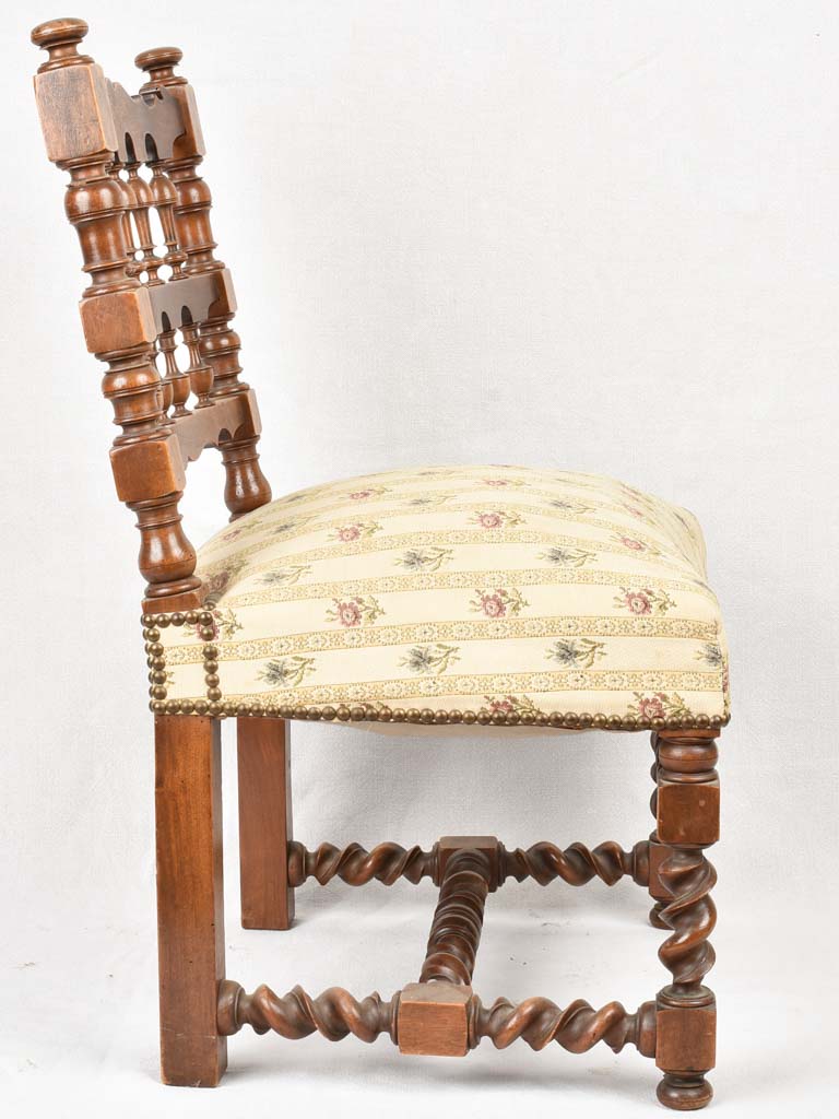 Low-profile Henry II Period chair