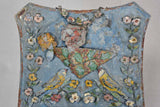 Late 19th century decorative tole mail holder 14½" x 17¼"