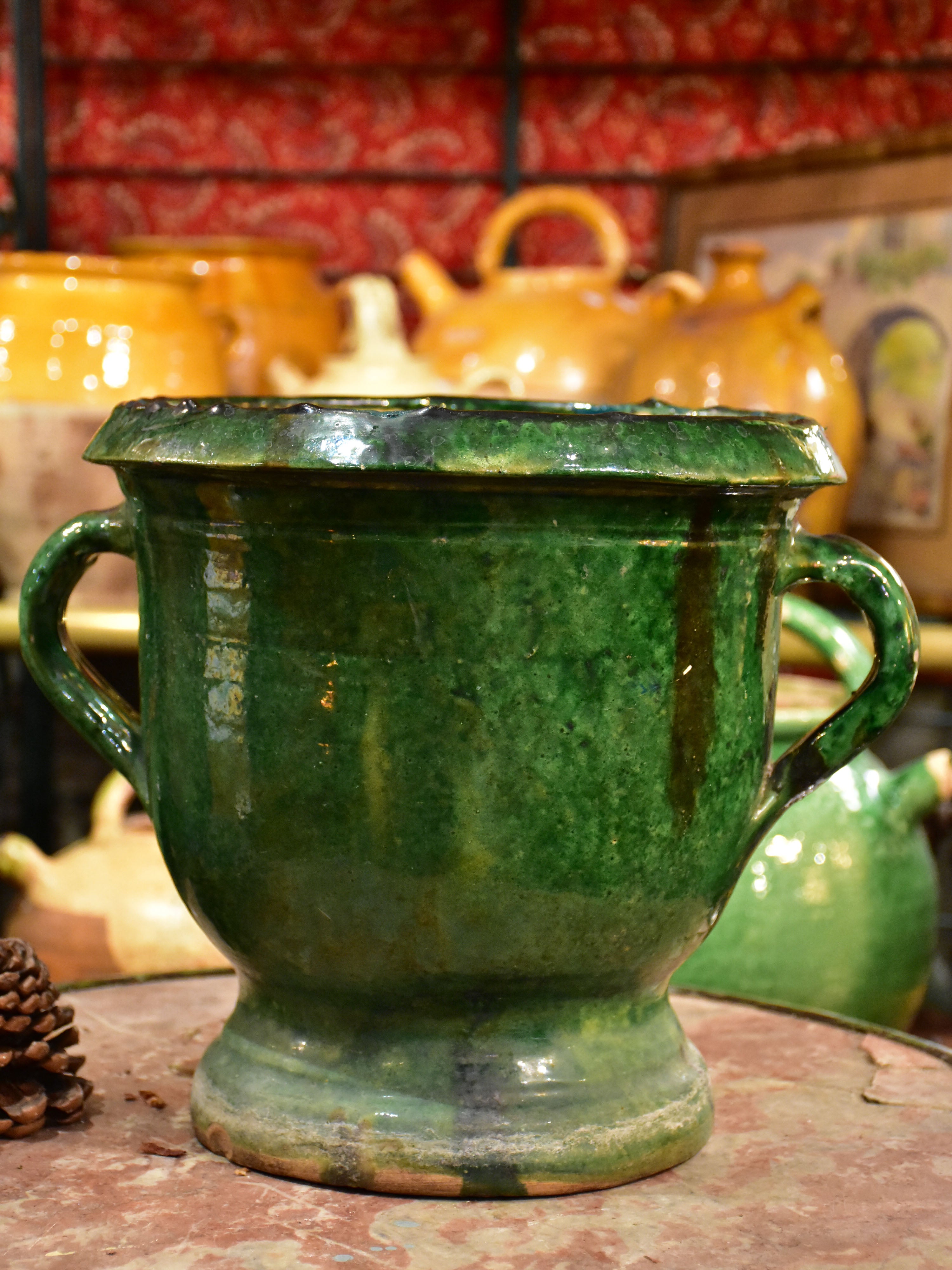 Antique French planter from Castelnaudary