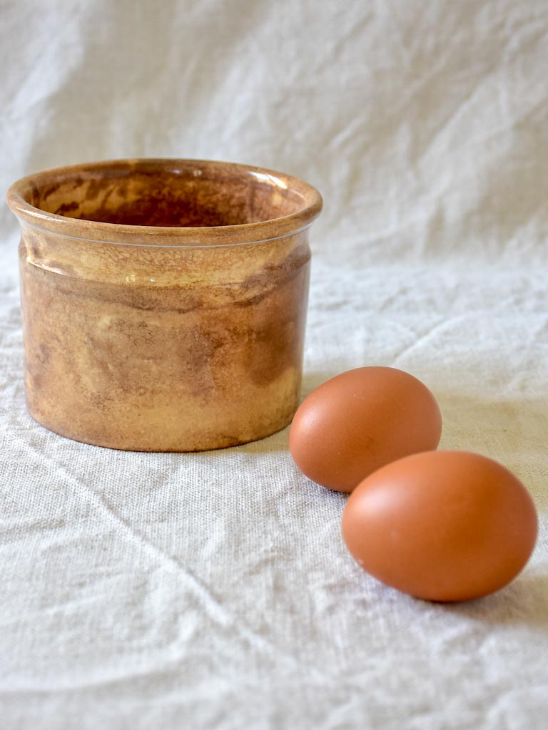 Small Opaque de Sarreguemines pot