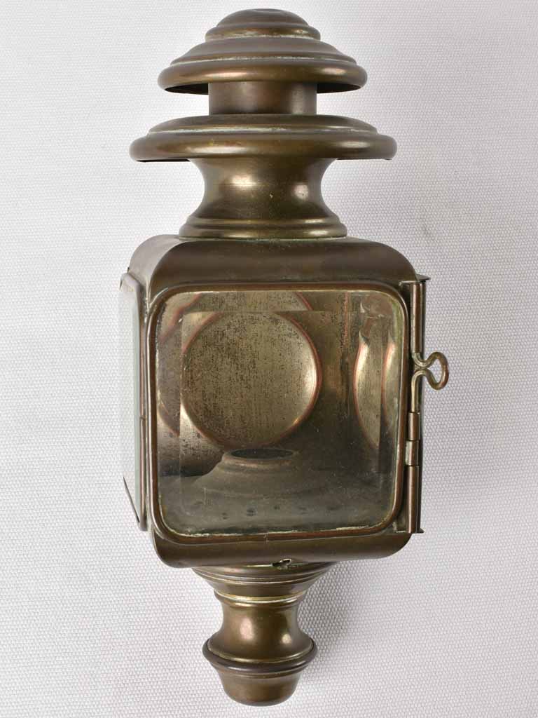 Antique French car light 11"