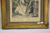 Late 18th century French engraving - N Lancret Pinx 13" x 15¾"