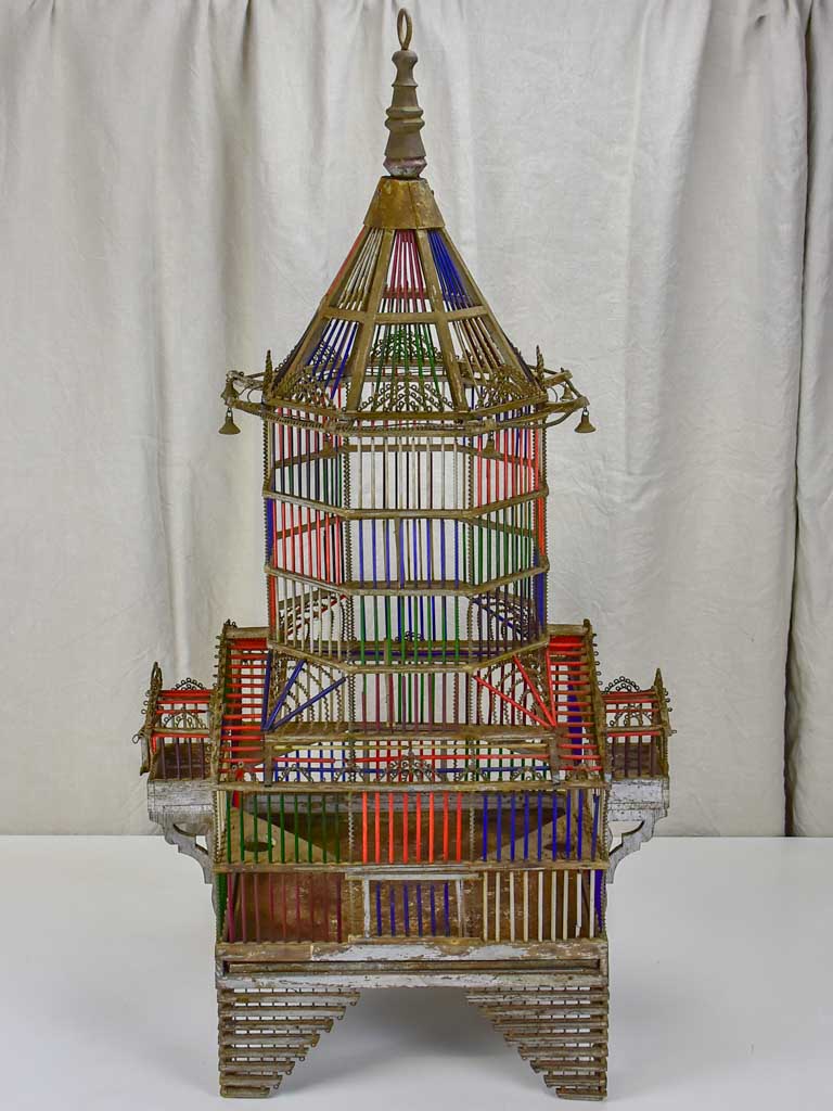 Large 19th Century Napoleon III birdcage