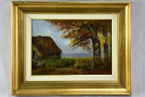 Late nineteenth-century oil on canvas