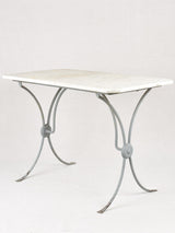 Rectangular marble garden table 27½"