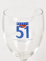 Provincial aniseed flavored drink glasses