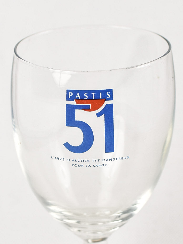 Set of six vintage Pastis 51 glasses – Chez Pluie