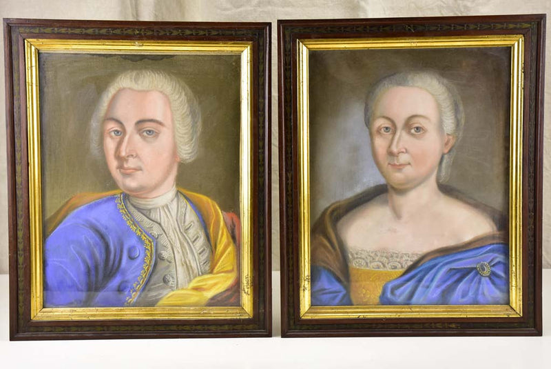 Two 18th Century portraits