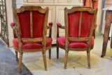 Pair of 19th century Louis XV armchairs