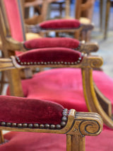 Pair of 19th century Louis XV armchairs