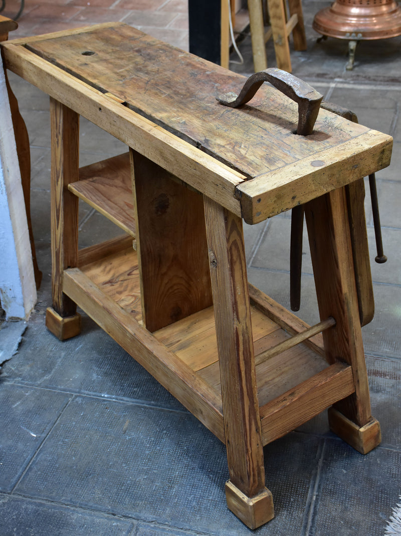Rustic vintage French workbench – Chez Pluie