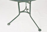 19th century bistro table - green 28¼"