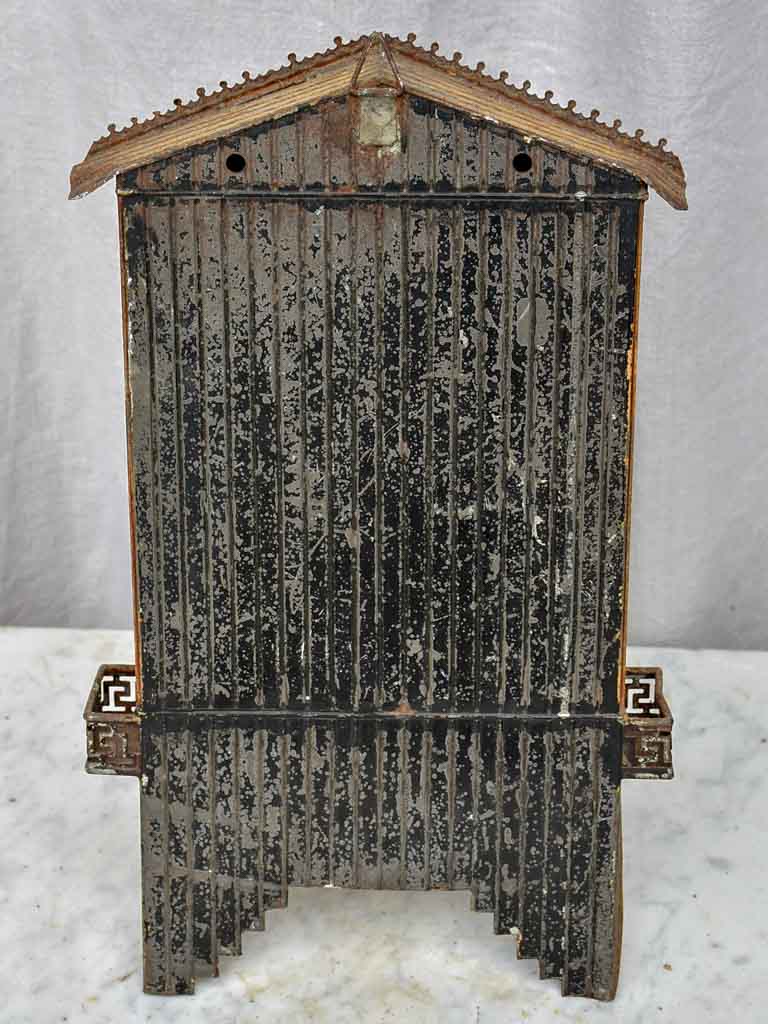 Vintage French wood key box
