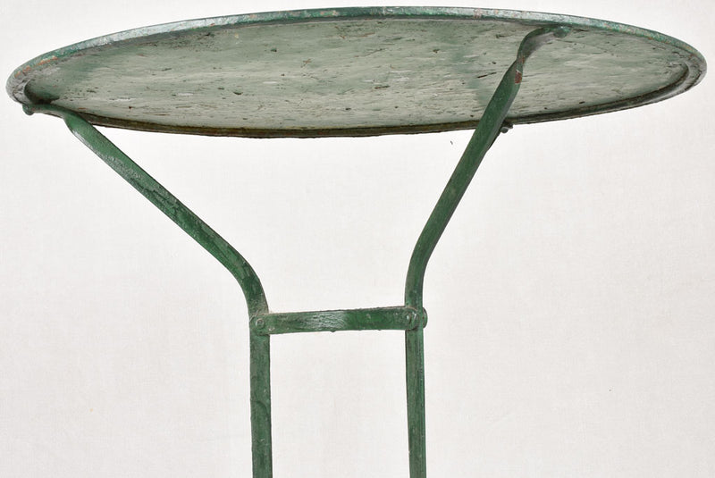 19th century bistro table - green 28¼"