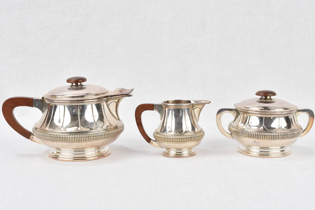 Coffee service (Plano) silver-plate, antique