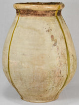 Early-20th-century Castelnaudary olive pot 22½"