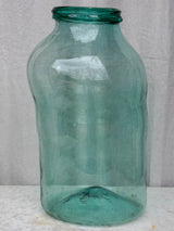 Collection of three very large 19th Century preserving jars - blown glass 20½"
