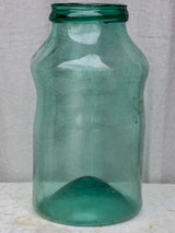 Collection of three very large 19th Century preserving jars - blown glass 20½"