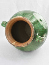 Rustic Late 1800's Confit Pot with Handle