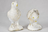 Two chick garden ornaments
