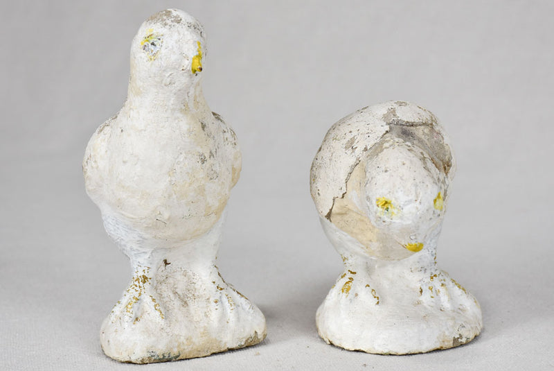 Two chick garden ornaments