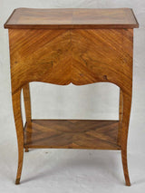 Louis XV side table with side drawer