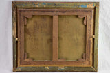 18th Century Romantic portrait painting. Oil on canvas in gilded frame 26½" x 22"