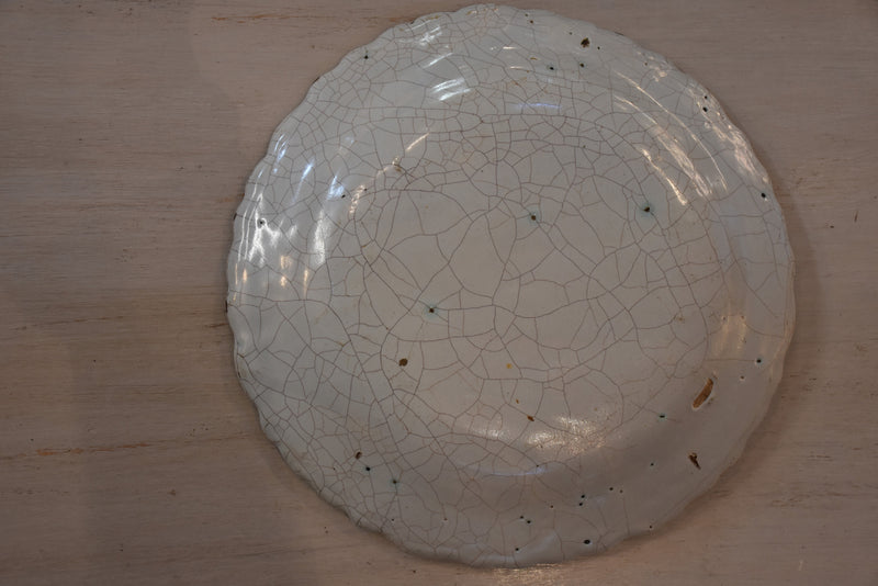 Two early 19th century French earthenware plates