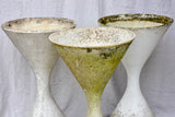 Three extra large mid-century Willy Guhl Diabolo planters