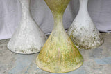 Three extra large mid-century Willy Guhl Diabolo planters