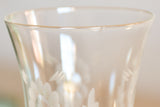 Set of twelve vintage French champagne flutes