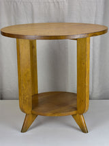Art Deco oak side table / coffee table