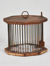 Collection of three antique French cricket cages 2¾"