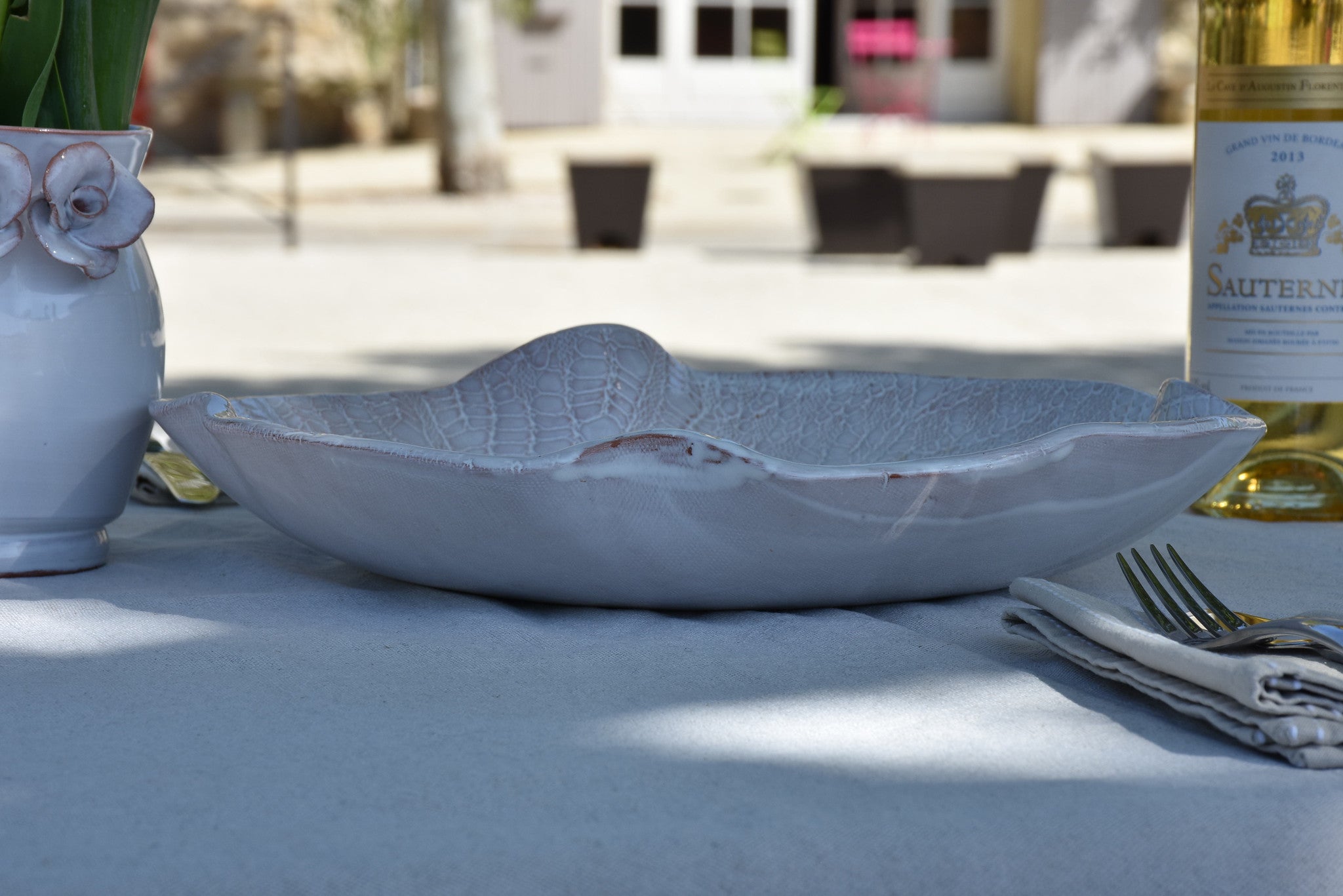 Large bespoke ceramics for fruit display
