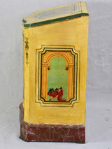 Early twentieth-century painted trunk / wood box