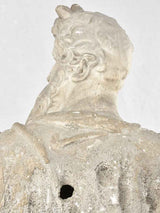 Weathered biblical plaster cast, Moses