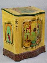 Early twentieth-century painted trunk / wood box